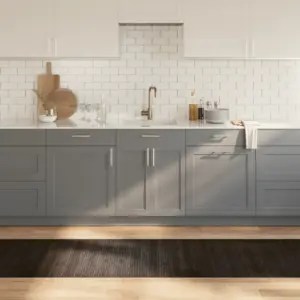 Tumepruun ristkülikukujuline bambusvaip libisemiskindla tagaküljega, 70 x 400 cm