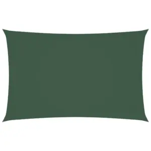 Veekindel ristkülikukujuline päikesepuri, tumeroheline oxford-kangas, 2 x 4,5 m