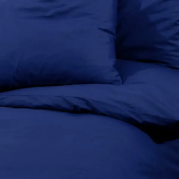 Tumesinine mikrofiibrist voodipesukomplekt, 140 x 200 cm, 1 padjapüüriga – 7