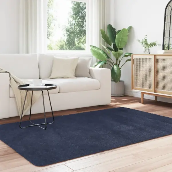 Kõrge narmaga shaggy-vaip NAVARRA, tumesinine, 130 x 200 cm – 3