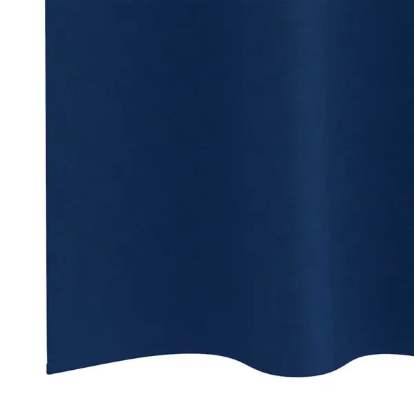 Pimendavad rõngaskardinad, 2 tk, tumesinine polüester, 225 x 140 cm - 6