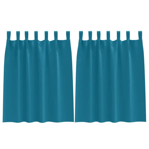 Pimendavad kardinad, türkiissinised, 2 tk, 140 x 140 cm, polüester – 2