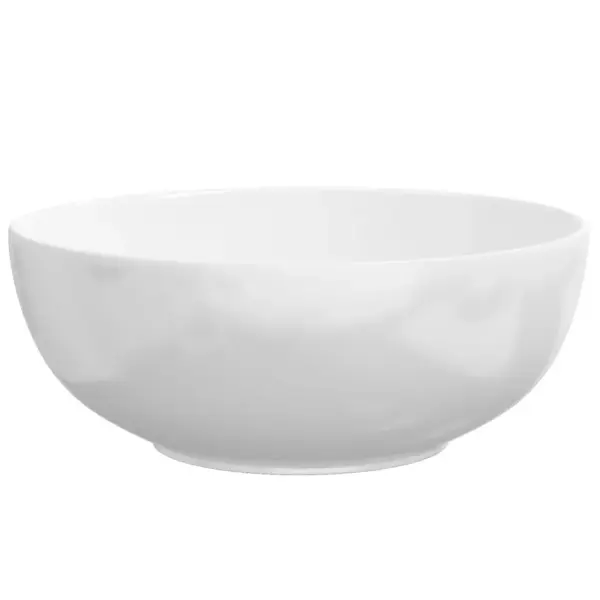 Ümar valge keraamiline kapi peale paigaldatav valamu, 44 x 17 cm, ülevooluga – 5