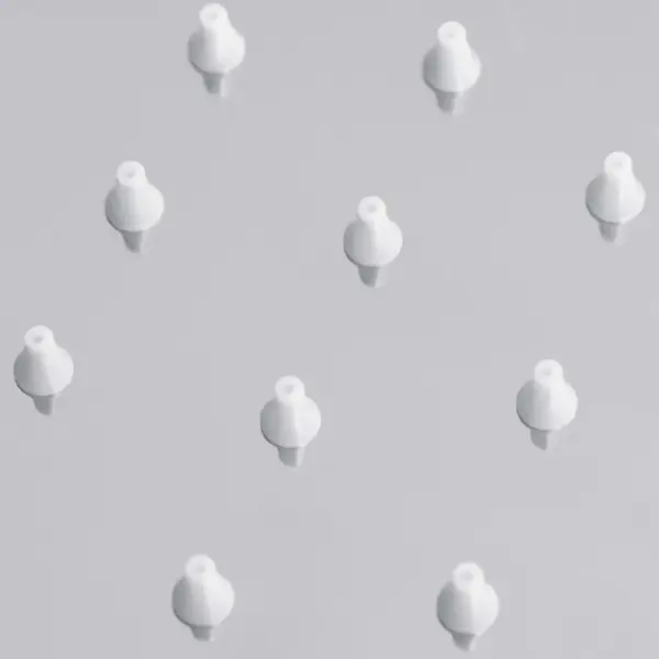 Ümar vihmadušiotsik, 30 cm, peegelviimistlusega roostevaba teras 304, katlakivivastaste düüsidega – 5