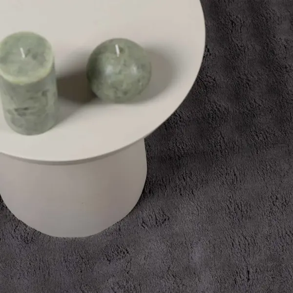 Ümmargune alavaip Sirolo, antratsiit, polüester, Ø 160 cm – 6