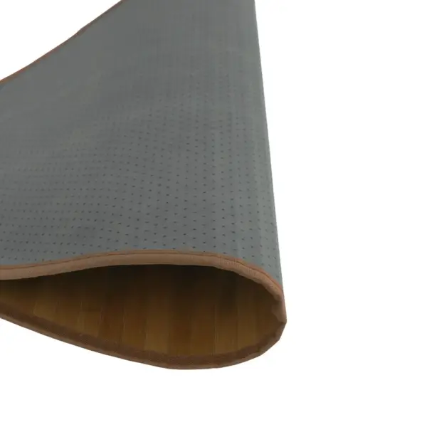 Ümmargune bambusvaip libisemiskindla põhjaga, pruun, 80 cm – 5