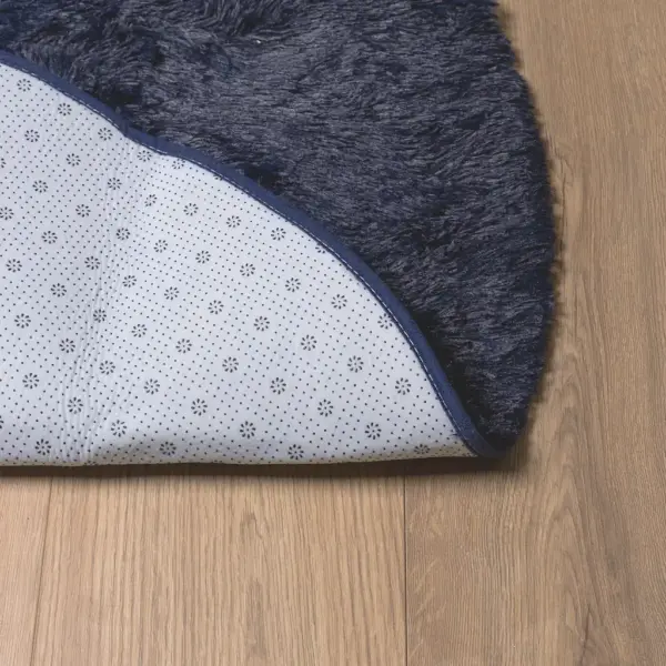 Ümmargune kõrge narmaga Shaggy vaip NAVARRA, tumesinine, 160 cm – 6