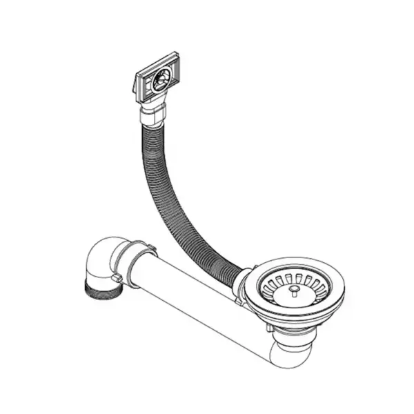 Ümmargune ühe valamuga kvarts-komposiit köögivalamu, pealepaigaldatav, valge, 505 x 505 mm – 7