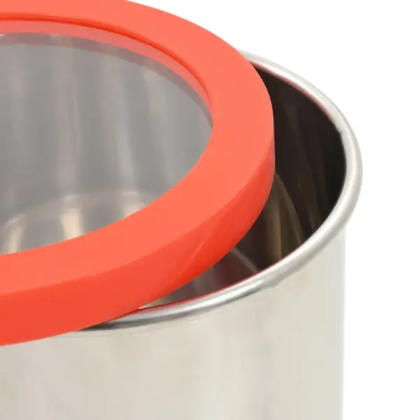 Roostevabast terasest vaakumkamber akrüülist kaanega, 11,42 l, 24,5 x 27 cm – 8