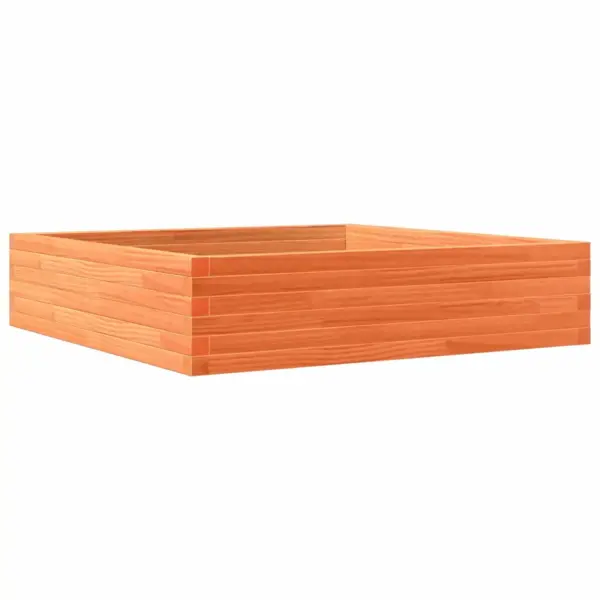 Männipuidust aia taimekast, vahapruun, 100 x 100 x 23 cm – 7