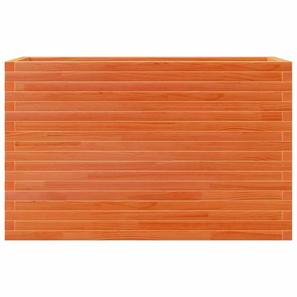 Männipuidust aia taimekast, vahapruun, 110 x 40 x 68,5 cm