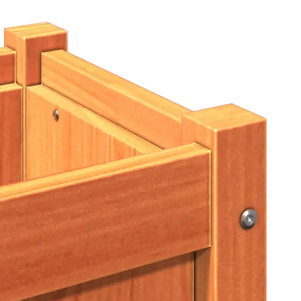 Aia taimekast vahapruuni männipuiduga, 40 x 40 x 40 cm – 9