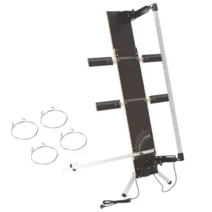 Vahtplasti lõikur tugijalgadel, 200 W, must vineer, max lõikepikkus 137 cm
