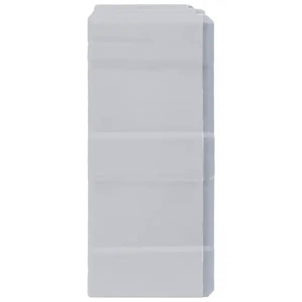 Väikekomponentide organiseerija 64 sahtliga, hall, 52 x 16 x 37,5 cm – 4