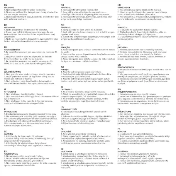 Väikelapse voodipiire läbipaistva võrguga, sinine, 102 x 42 cm – 6