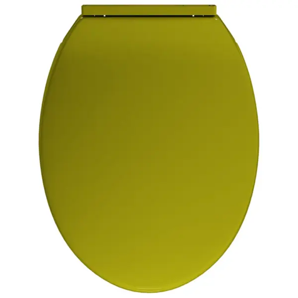 Vaikselt suletav ovaalne WC-prill-laud, roheline, 42,5 x 35 cm – 9