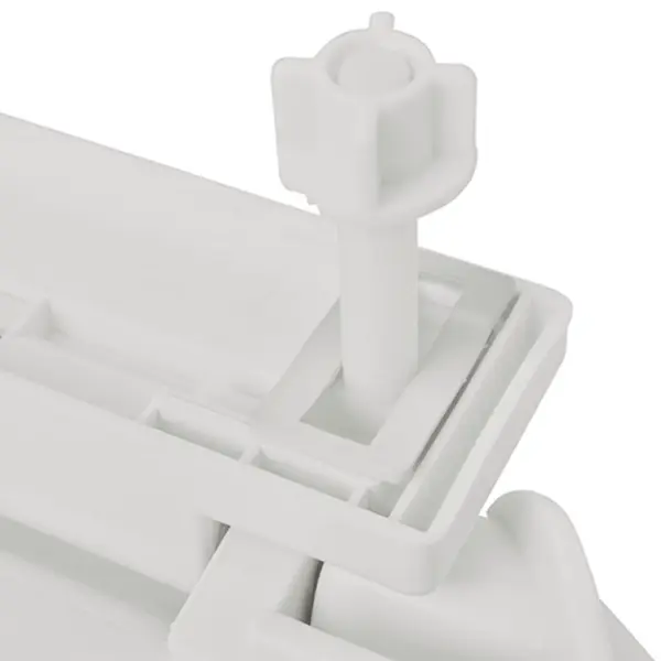 Vaikselt suletav WC-prill-laud, valge ovaalne, polüpropüleen, 46 x 35 cm – 12