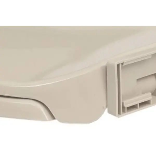 Vaikselt sulguv ovaalne WC prill-laud, aprikoosivärvi, polüpropüleen, 42,5 x 35 cm – 7