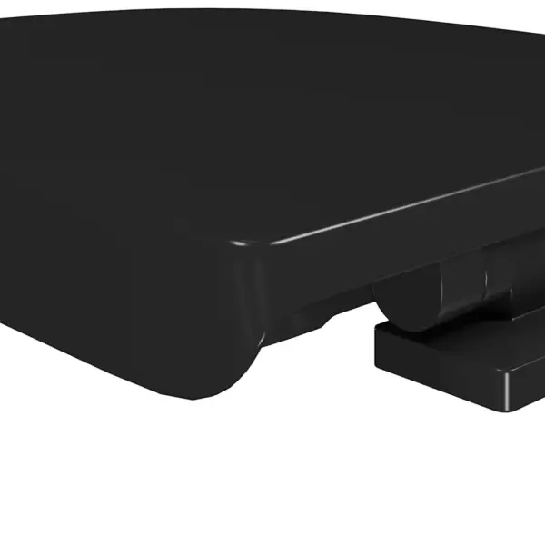 Vaikselt sulguv tualetipoti prill-laud kiirvabastusega, must, 47 x 35 cm – 12