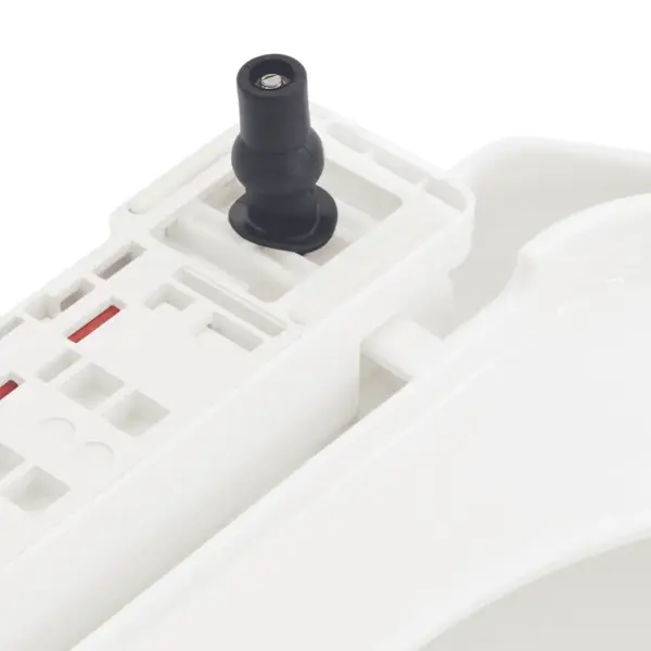 Vaikselt sulguv prill-laud kiirvabastusega, valge, polüpropüleen, 45,5 x 37,5 cm – 11