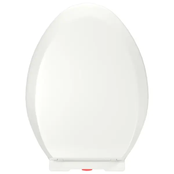 Vaikselt sulguv tualetipoti prill-laud kiirvabastusega, valge, 47 x 35 cm – 4