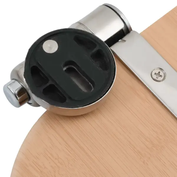 Vaikselt sulguv WC prill-laud, MDF, heleda bambuse disainiga – 7