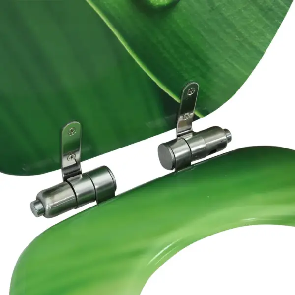 Vaikselt sulguv WC prill-laud, MDF, roheline veetilgadisainiga – 8