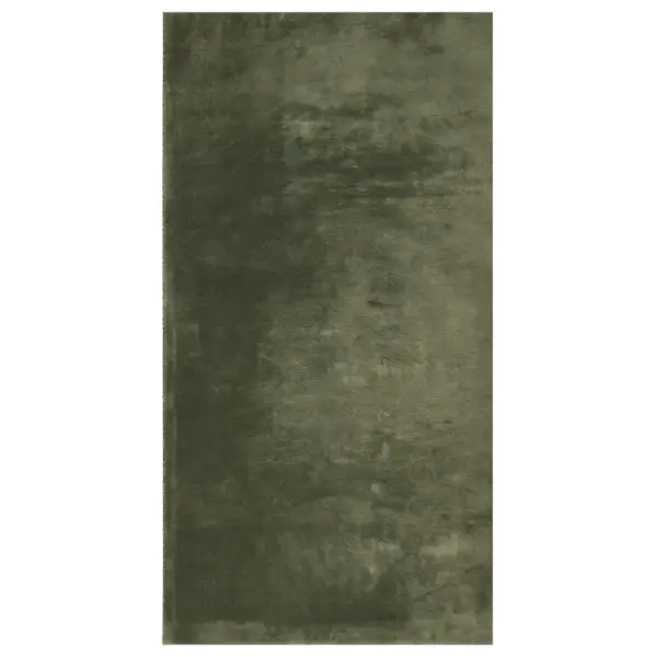 Pestav lühikese narmaga vaip HUARTE, metsaroheline, 80 x 150 cm - 2