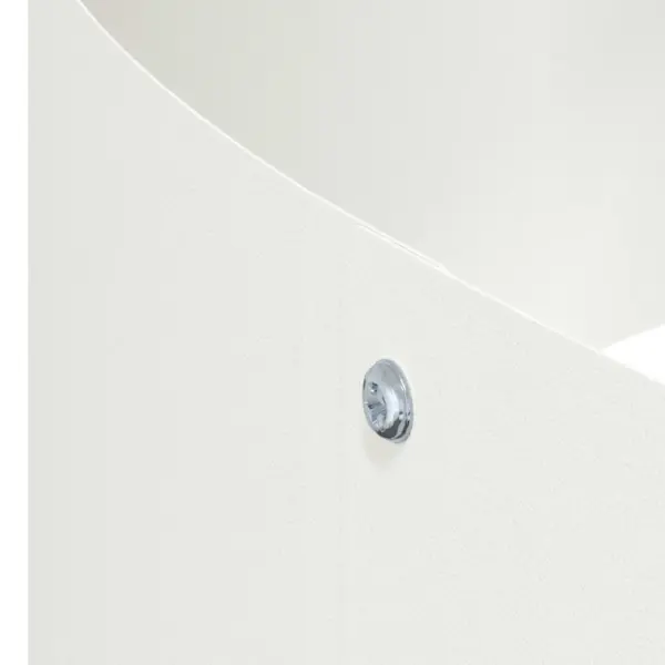 Valge metallist aia istutuspott, 90 x 90 x 20 cm, külmvaltsitud terasest – 9