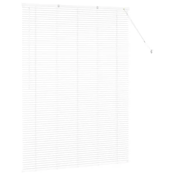 Valge alumiiniumist Veneetsia ribakardin, 175 x 130 cm – 6