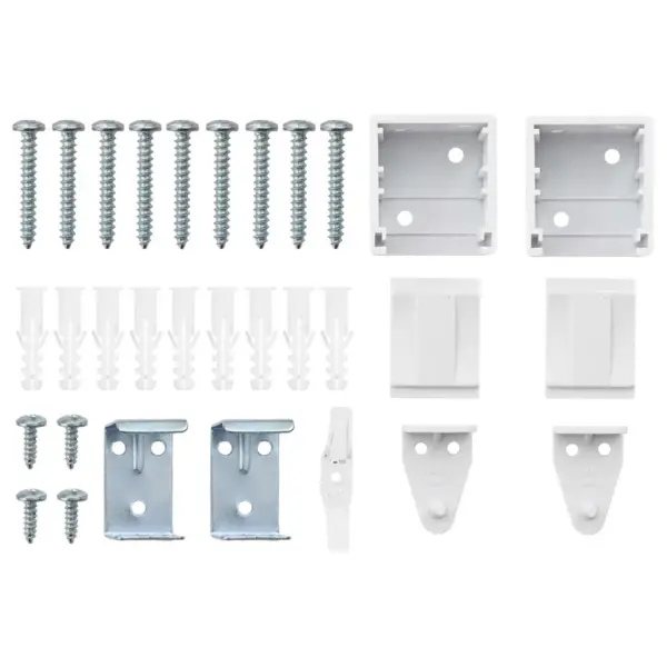 Valge alumiiniumist Veneetsia ribakardin, 175 x 130 cm – 9