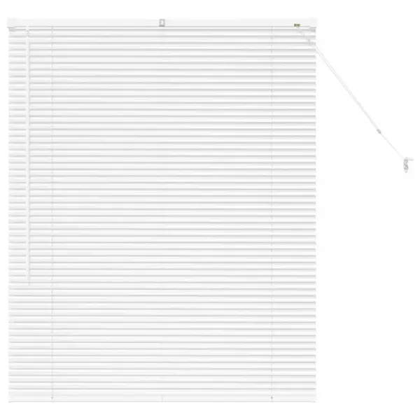 Valge alumiiniumist Veneetsia ruloo 130 x 105 cm – 2