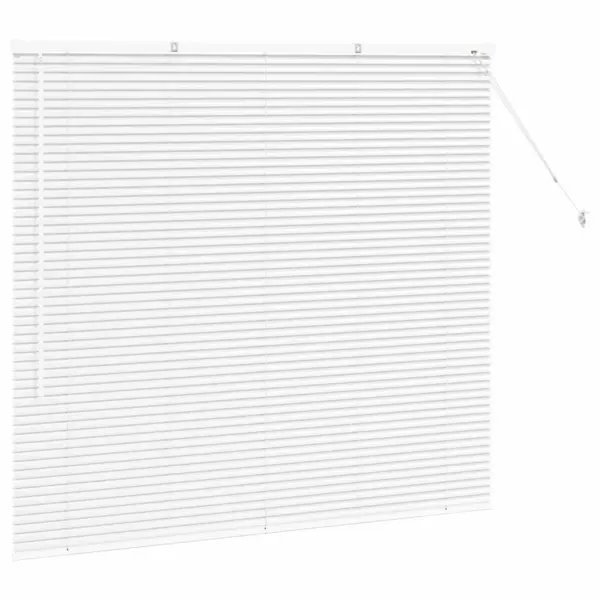 Veneetsia ruloo, valge alumiinium, 130 x 140 cm – 5