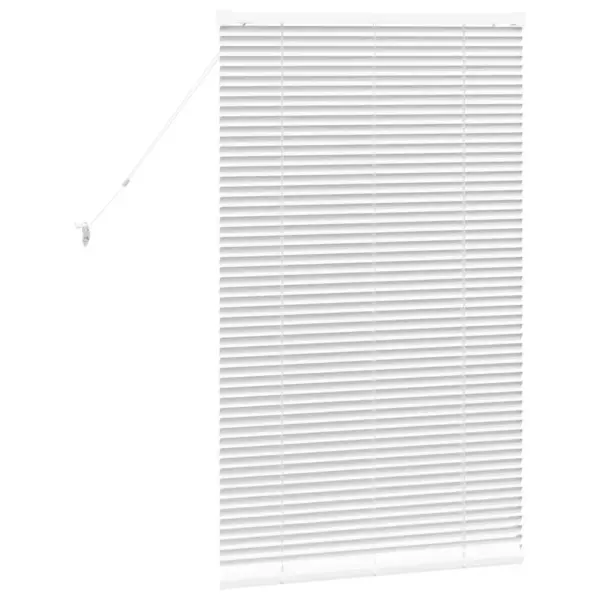 Valge alumiiniumist Veneetsia ruloo, 130 x 80 cm – 7