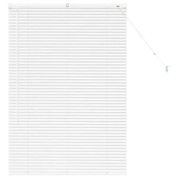 Valge alumiiniumist Veneetsia ruloo, 130 x 95 cm – 2