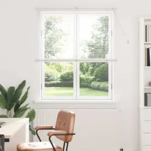 Veneetsia ruloo, valge alumiinium, 175 x 110 cm