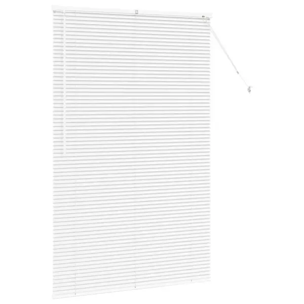 Valge alumiiniumist Veneetsia ruloo, 175 x 120 cm – 5