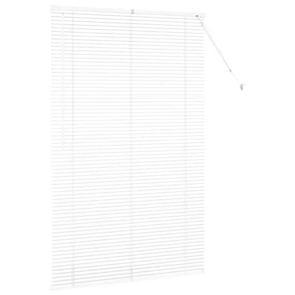 Valge alumiiniumist Veneetsia ruloo, 175 x 120 cm – 6