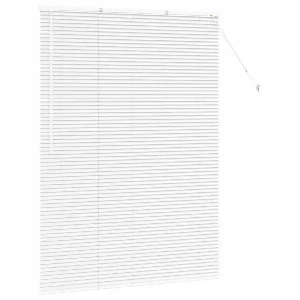 Alumiiniumist Veneetsia ruloo, valge, 175 x 135 cm – 5