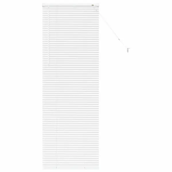 Valge alumiiniumist Veneetsia ruloo, 175 x 55 cm – 2