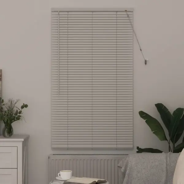 Veneetsia ruloo, valge alumiinium, 175 x 80 cm - 3