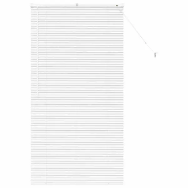 Valge alumiiniumist Veneetsia ruloo, 175 x 85 cm – 2