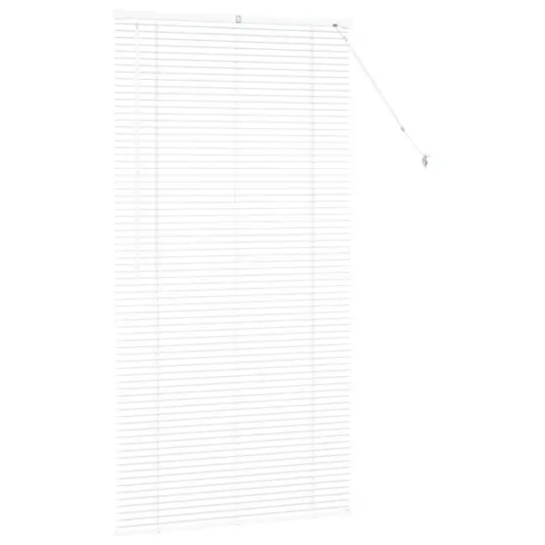 Valge alumiiniumist Veneetsia ruloo, 175 x 85 cm – 6