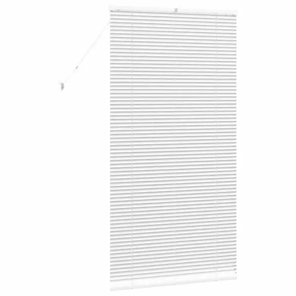 Valge alumiiniumist Veneetsia ruloo, 175 x 85 cm – 7