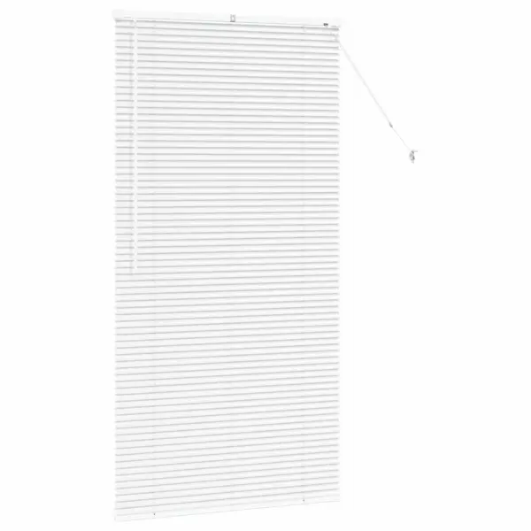 Veneetsia ruloo, valge alumiinium, 175 x 95 cm – 5