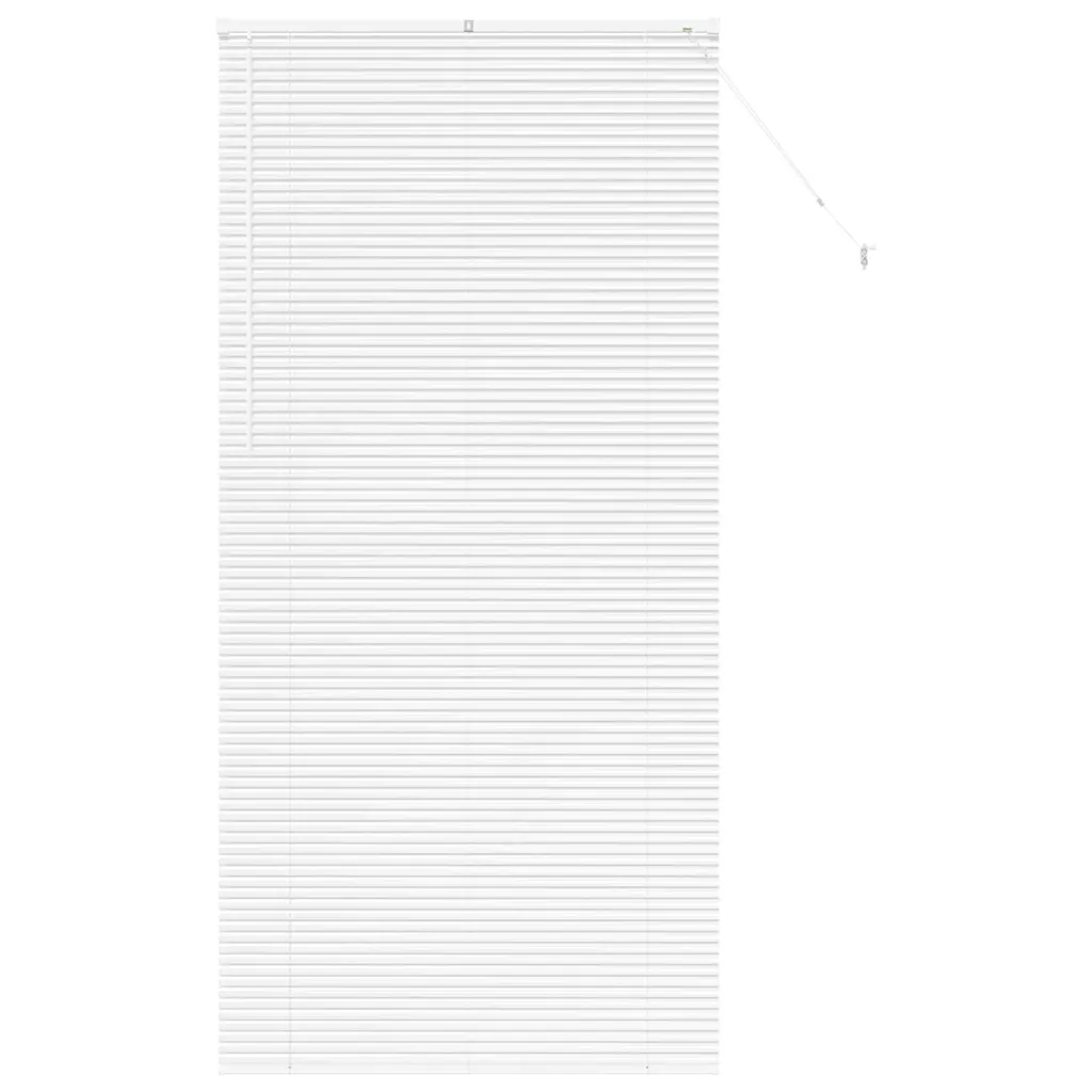 Valge alumiiniumist Veneetsia ruloo, 220 x 100 cm
