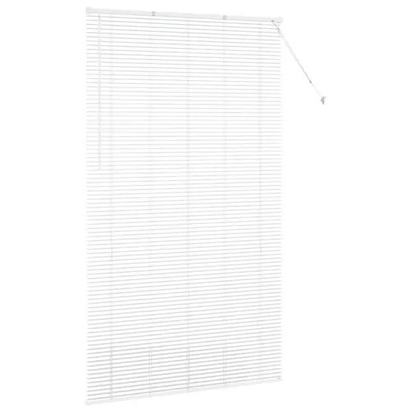 Veneetsia ruloo, valge alumiinium, 220 x 125 cm – 6