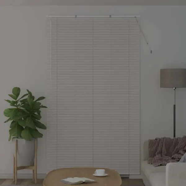 Veneetsia ruloo, valge alumiinium, 220 x 130 cm – 3