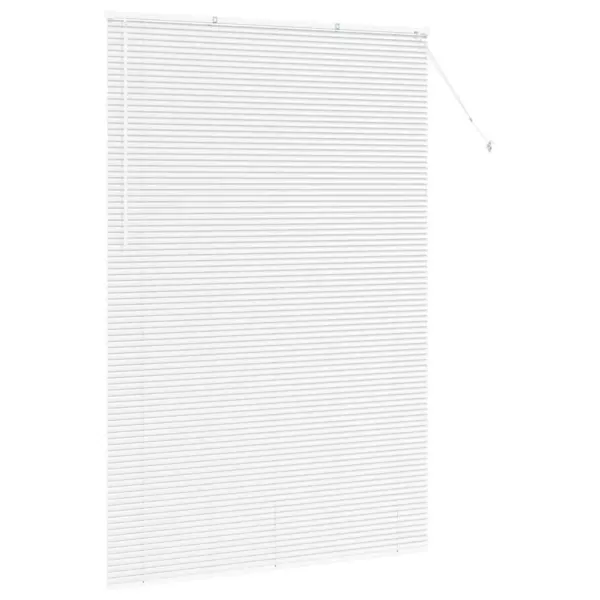 Valge alumiiniumist Veneetsia ruloo, 220 x 145 cm – 5