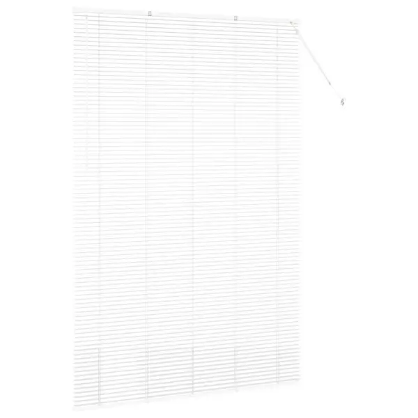 Valge alumiiniumist Veneetsia ruloo, 220 x 145 cm – 6